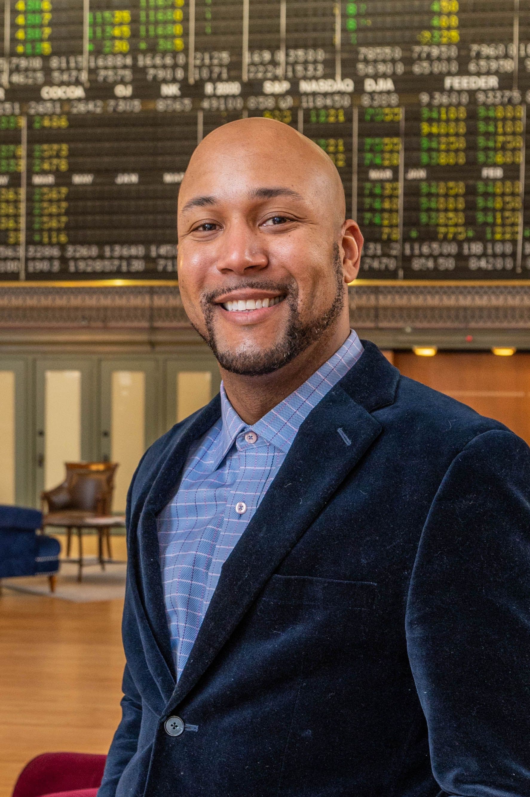 Kelvin Johnson, founder of Brevity Pitch on The Pitch